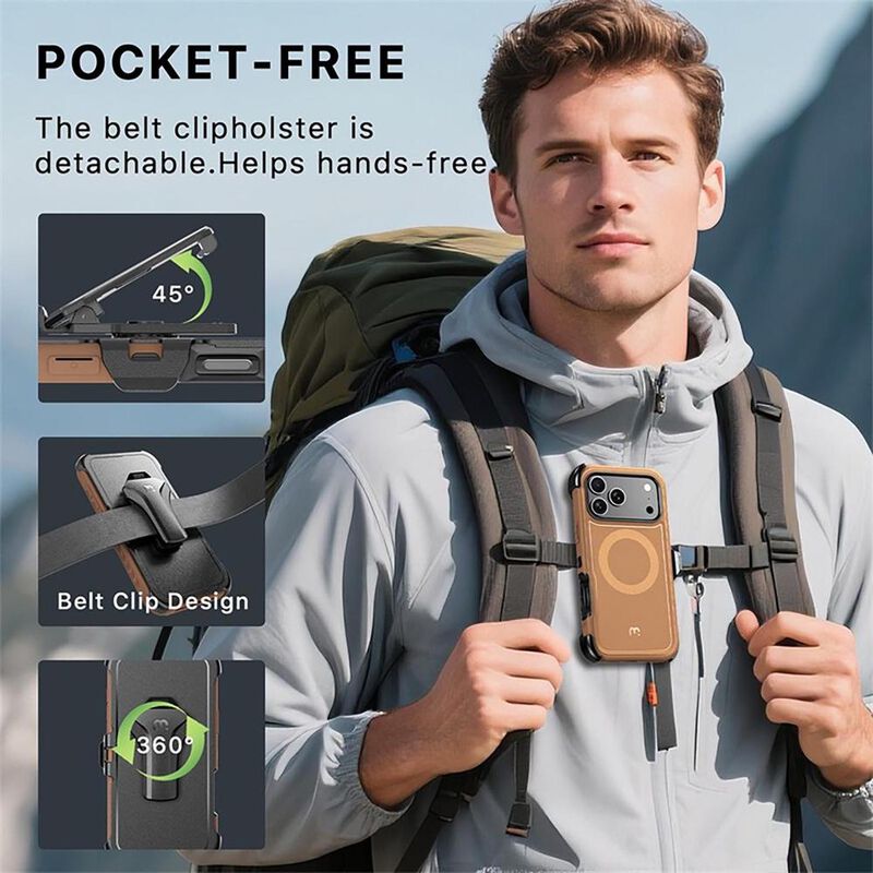 Funda MYBAT Maverick Mag clip para iPhone 17 PR... image number null