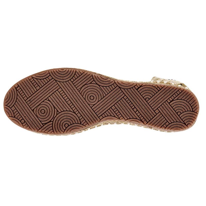 Gilardi Sandalia para mujer beige multicolor image number null