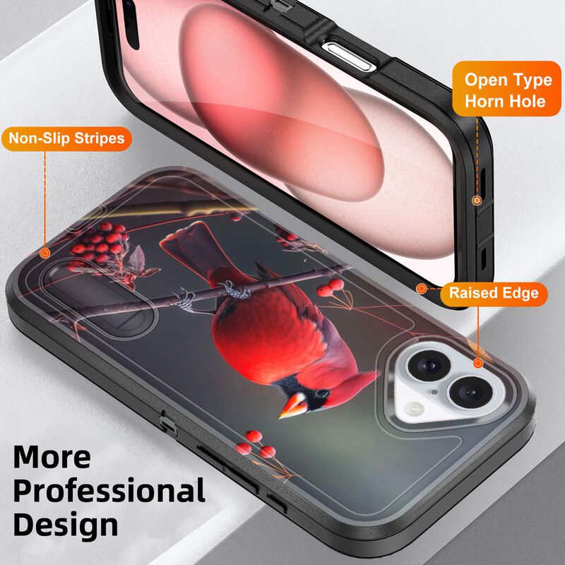 Funda BFUKVOU para iPhone 17 de 6,3" con Soport... image number null