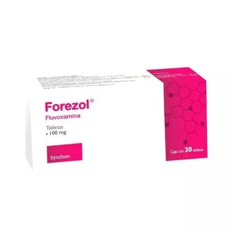Forezol Fluvoxamina 100 Mg Con 30 Tabletas image number null