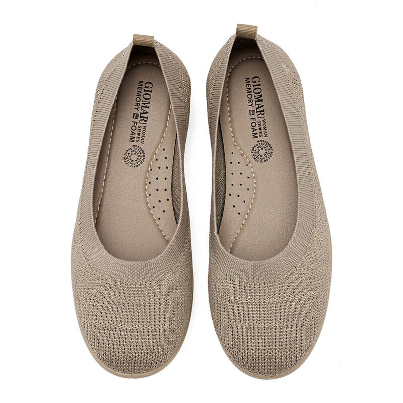 Giomar Balerina Beige Para Mujer 147556ce image number null