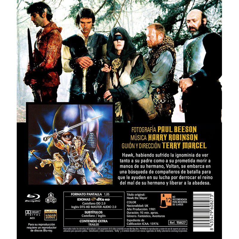 La Espada Invencible [blu-ray] (1981) Hawk The ... image number null