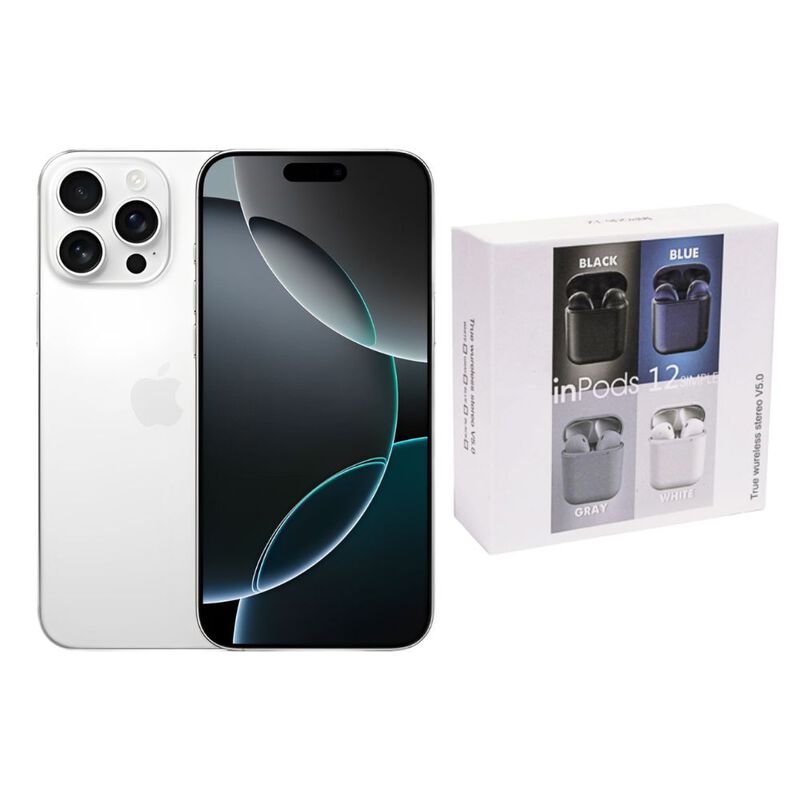 iPhone 16 Pro Max 256GB Blanco E-SIM Nuevo + Au... image number null