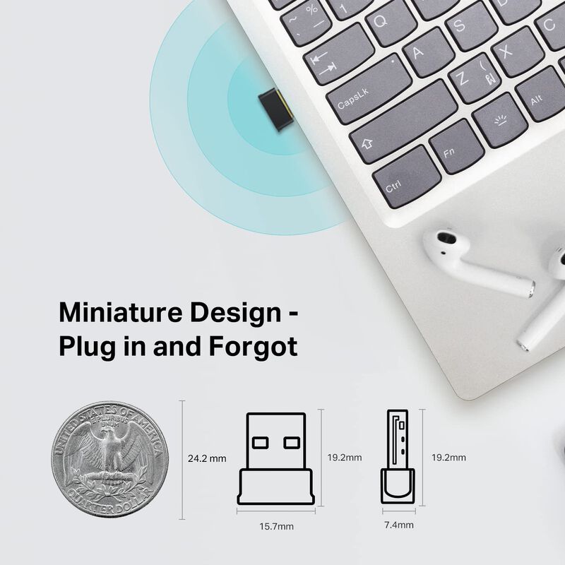Adaptador Usb Bluetooth Wifi 2 En 1 Tp-link Arc... image number null