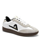 Apoort tenis para hombre blanco gris cod 141116-F