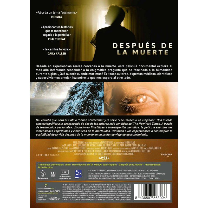 Despu&eacute;s de la Muerte [DVD] (2023) After Death image number null