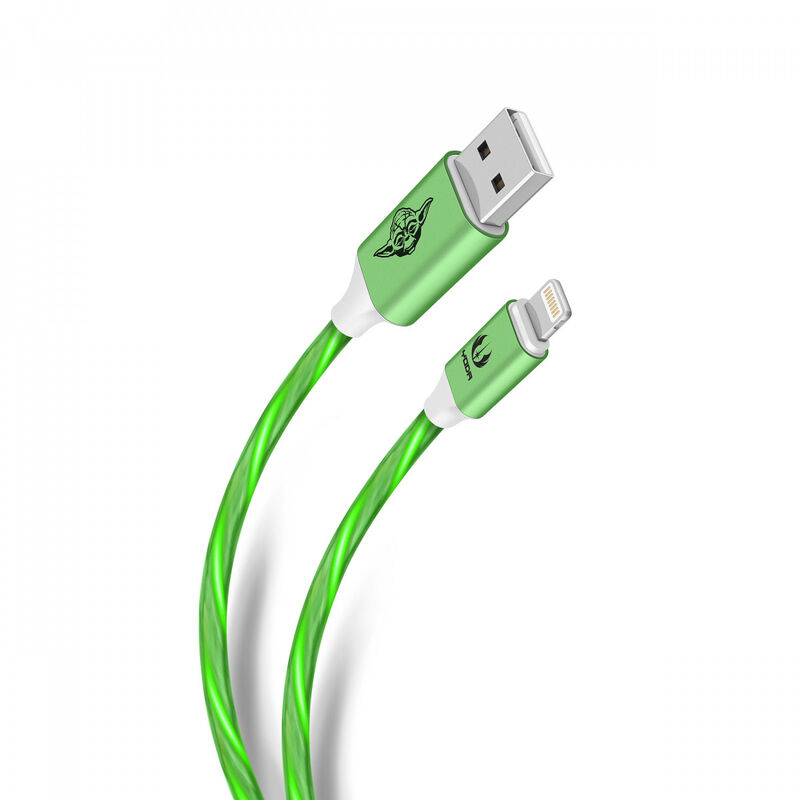 Cable USB a Lightning con luz LED Star Wars de ... image number null