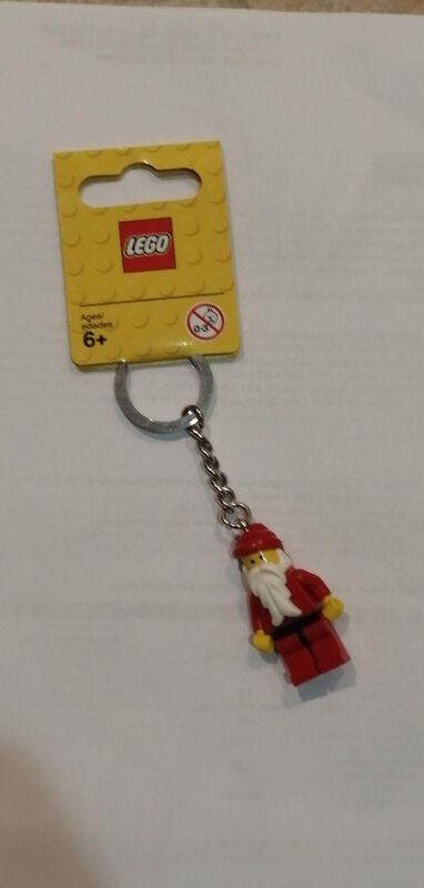 Lego Llavero Santa Claus Original Pap&aacute; Noel Key... image number null