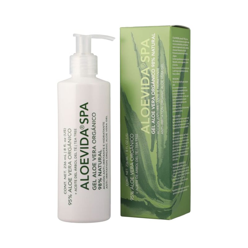 Aloevida SPA Gel 98% Aloe Vera Orgánico + Tea T... image number null