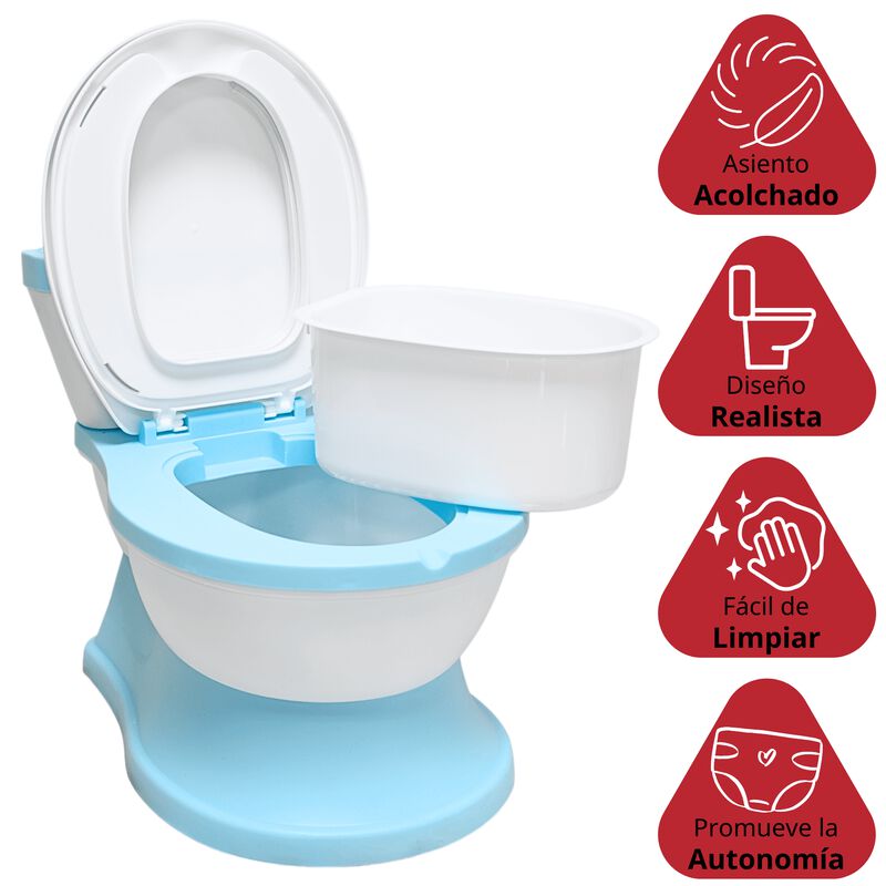 Baño Entrenador para Niños Sonido de Descarga A... image number null