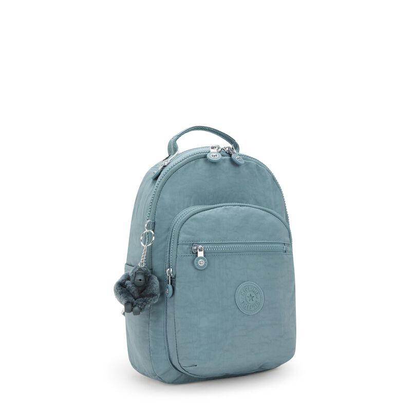 Mochila Kipling Seoul Peque&ntilde;a Con Funda Para Ta... image number null