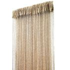 Cortina Decorativa Con Forma De Cadena Para Puerta, Hendidura, 100 X 200 Cm