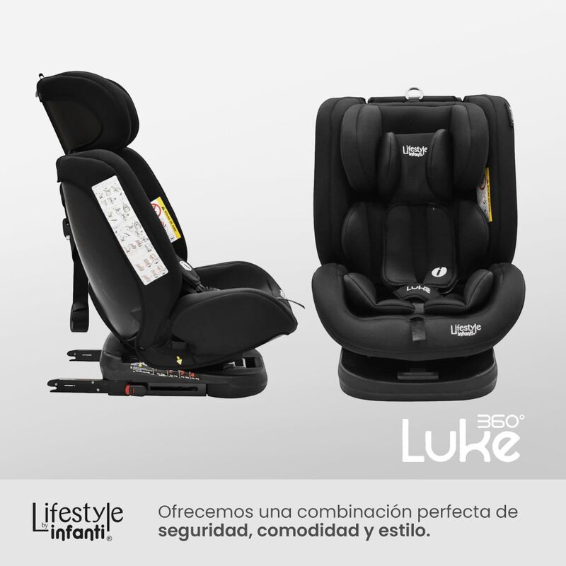 Autoasiento Para Beb&eacute; Luke 360&deg; image number null