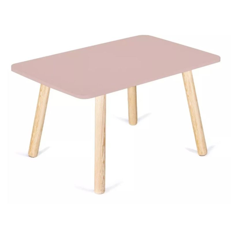 Mesa Rectangular Amplia de Madera para Ni&ntilde;os Y ... image number null