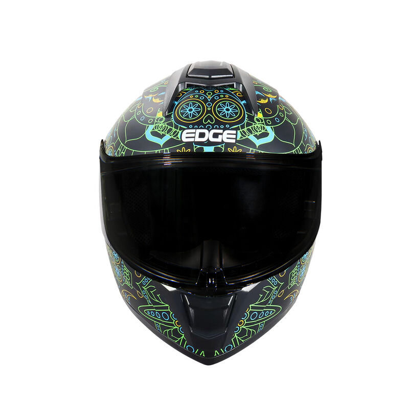 Casco Moto Abatible Luz Led Boston Mexicano Dot... image number null
