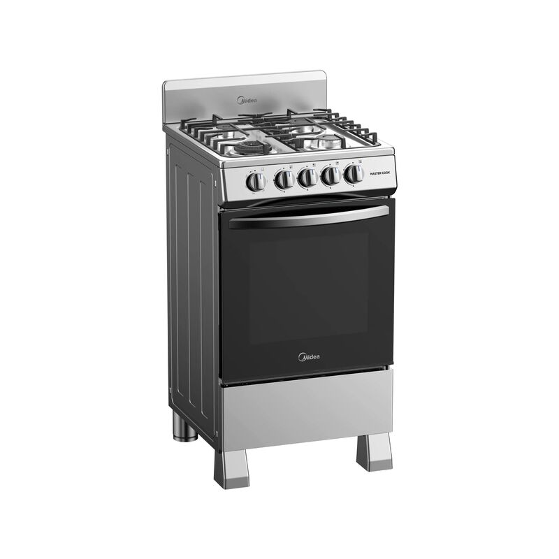 Estufa Midea Mgs20fs1biabg 20 Pulgadas 4q Acero... image number null