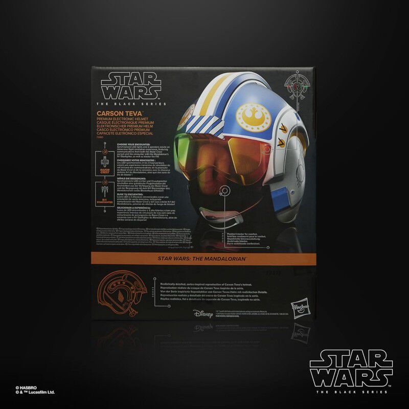 Casco Electr&oacute;nico Carson Teva Star Wars The Man... image number null