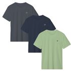 Set de 3 playeras Bark and Hide Playera Para Hombre Cuello Redondo Manga Corta Modelo Bark