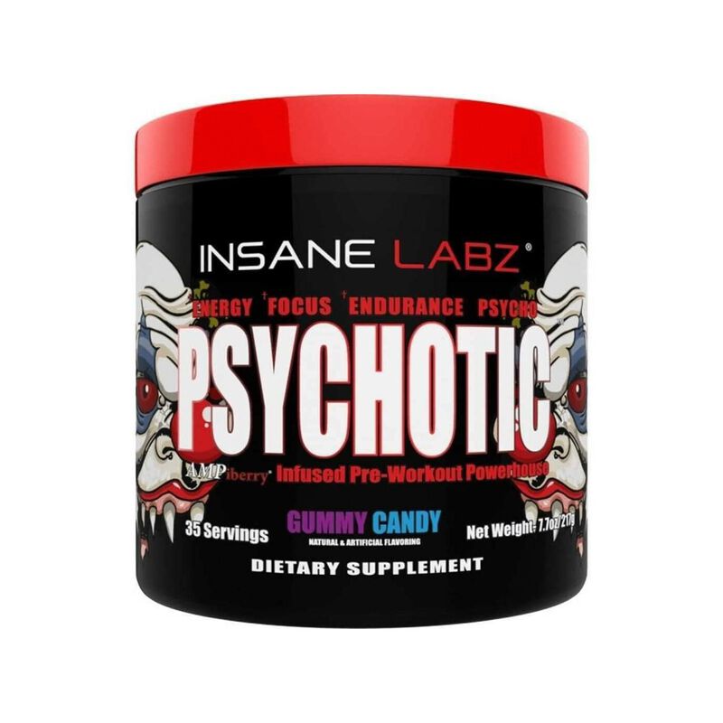Combo Pre-Entreno Psychotic Insane Labz+ Amino-... image number null