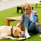 Limpiador Para Patas De Perro, Fabricado Con Suaves Cerdas De Silicón, Ideal Para Paseos (Grande)