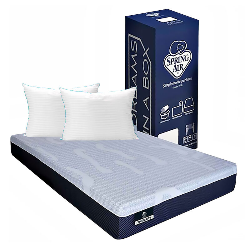 Colch&oacute;n King Size Therapy+ Almohadas Royal Twin image number null