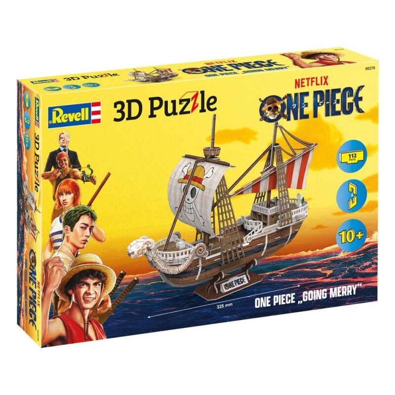 Puzle 3D Flying Lamb Y Going Merry One Piece 32... image number null