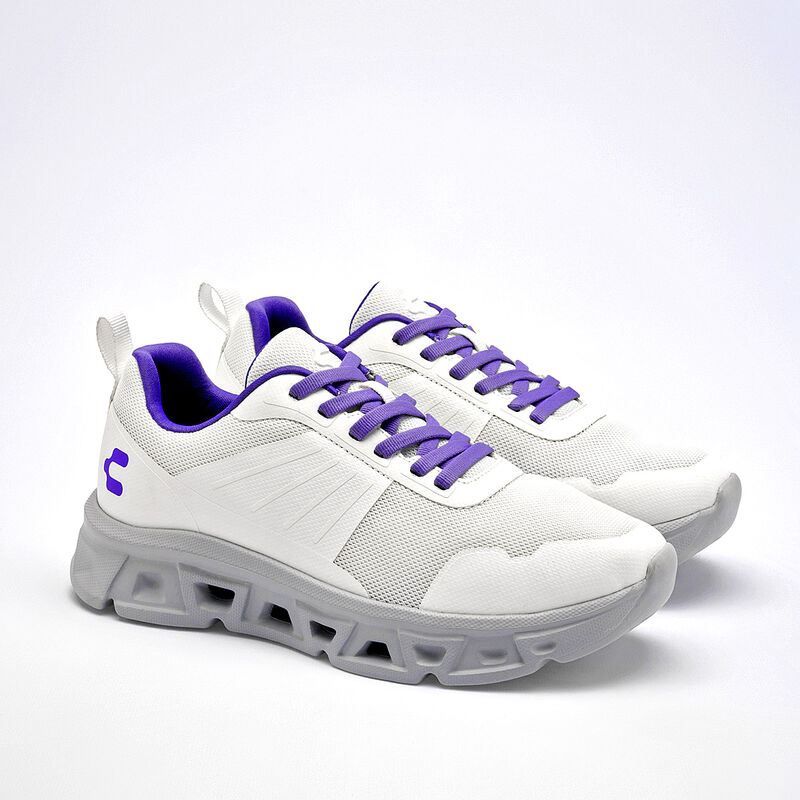 Charly tenis deportivo para mujer blanco cod 13... image number null