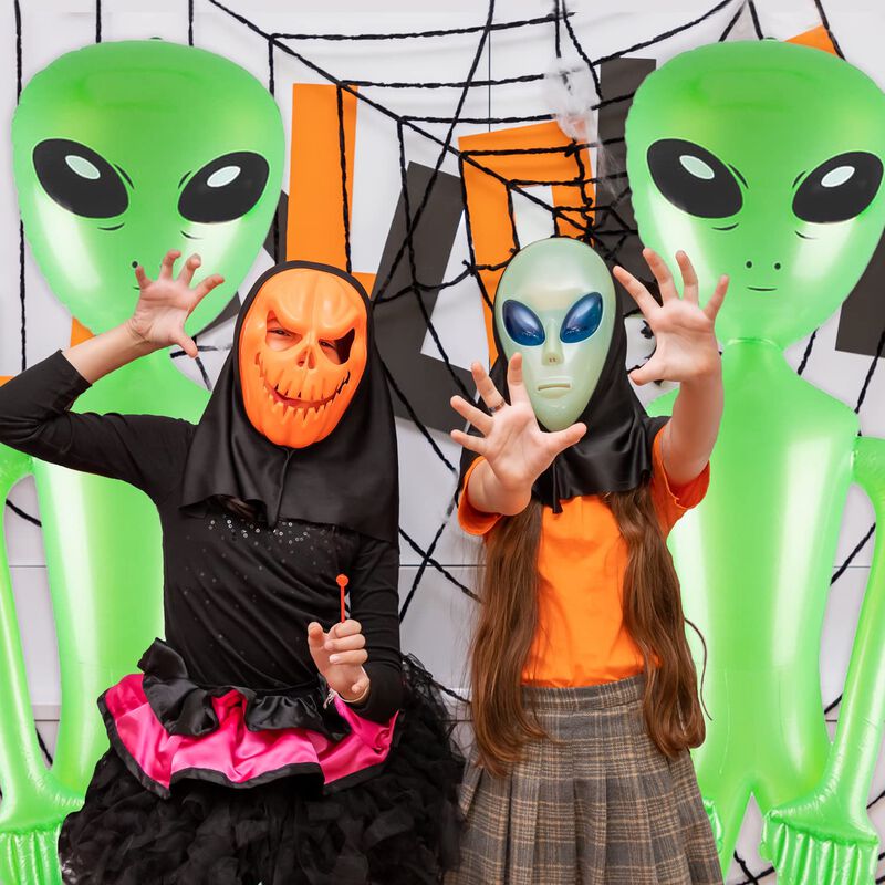 Bedwina Alien&iacute;gena Inflable 150 cm Pack De 2 Gi... image number null