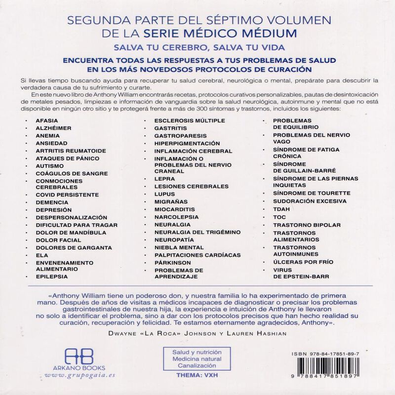 M&eacute;dico M&eacute;dium. Cuidar tu cerebro. Protocolos, l... image number null