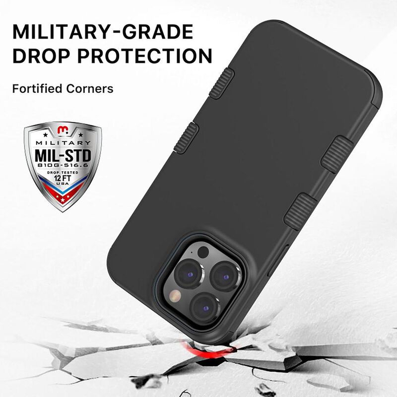 Funda MYBAT Tuff para iPhone 14 PRO MAX Negra image number null