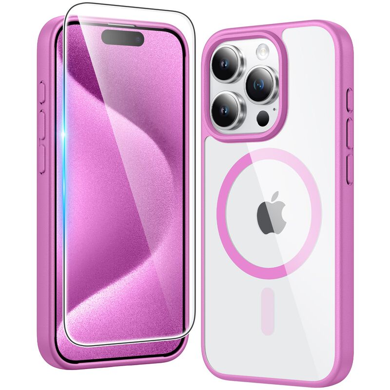 Funda FNTCASE Magsafe para iPhone 15 Pro Max Tr... image number null
