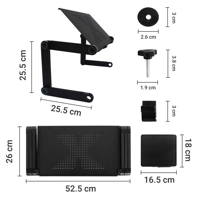 Mesa Escritorio Plegable para Laptop con Soport... image number null
