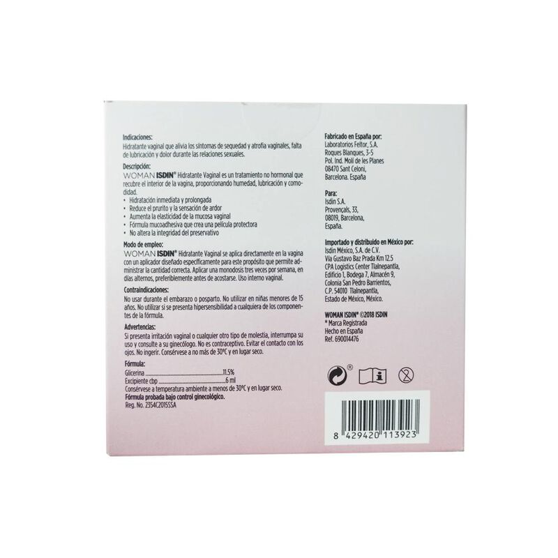 Isdin Hidratacion Vaginal Velastisa Intim (empa... image number null