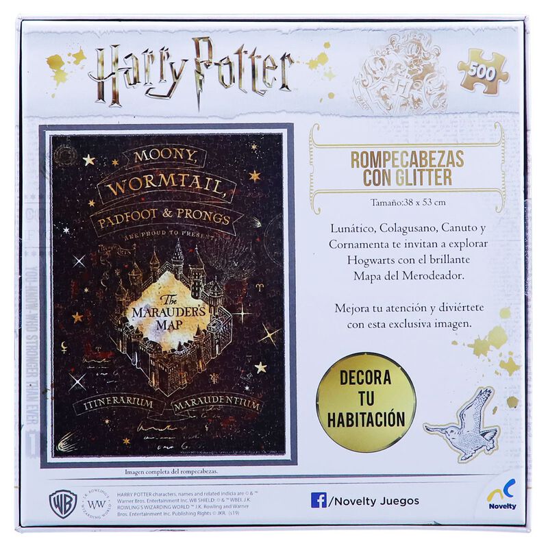Rompecabezas Harry Potter Glitter 500 Pz image number null