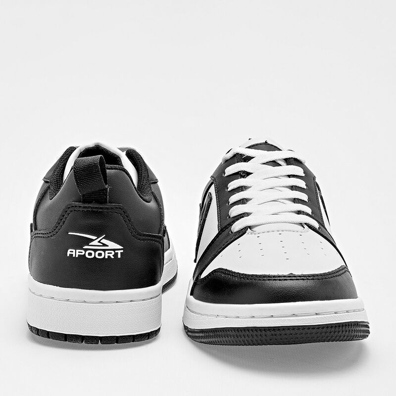 Apoort Tenis urbano para joven blanco negro image number null