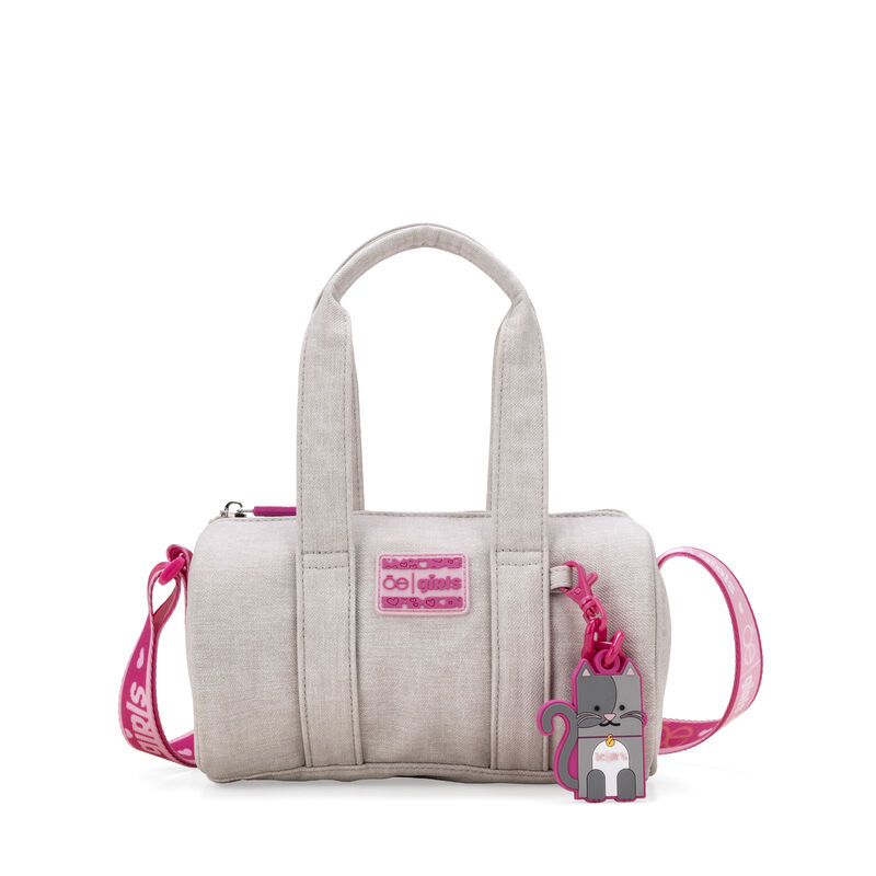 Bolsa Bowling Para Ni&ntilde;as Con Charm Color Beige image number null
