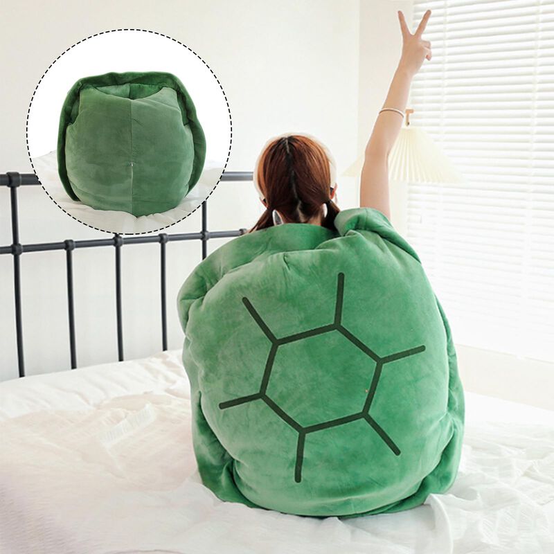 Coj&iacute;n Port&aacute;til Con Forma De Concha De Tortuga, ... image number null