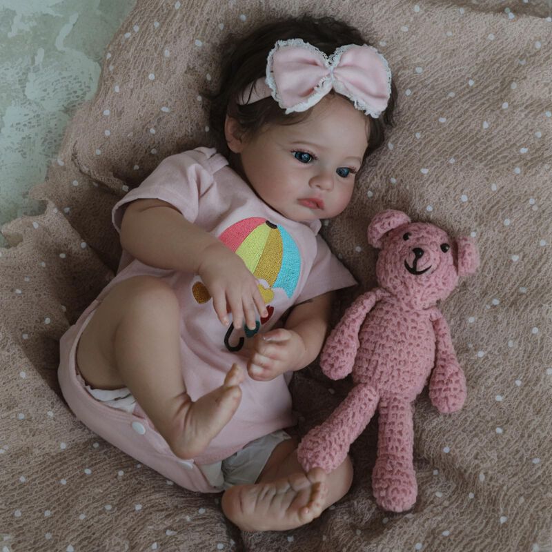 Mu&ntilde;eca Reborn Scom Meadow Lifelike De 45 Cm Con... image number null