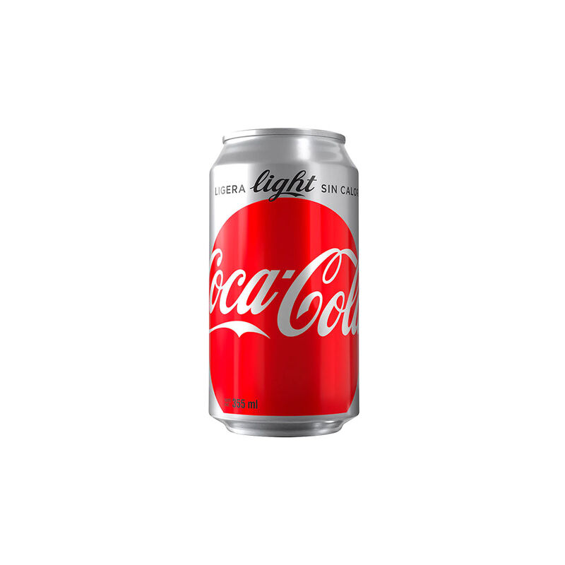 COCA COLA LIGHT LATA 355ML image number null