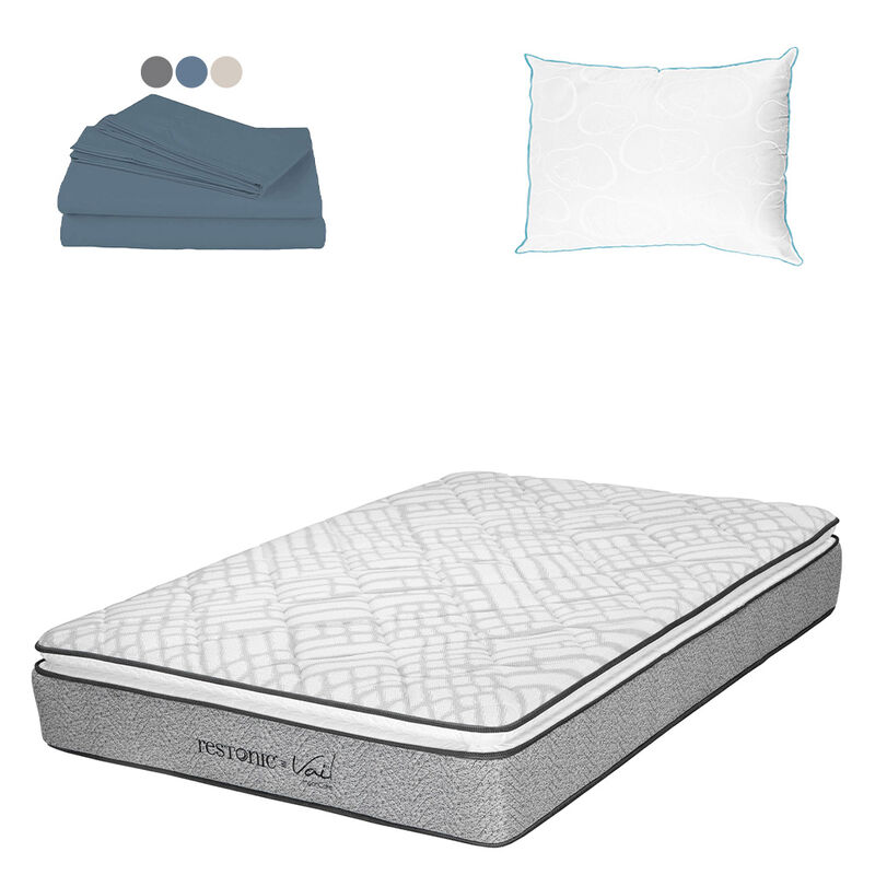 Colch&oacute;n Individual Vail+Almohada Oso+1 juego de... image number null