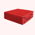 Juego de S&aacute;banas tacto seda KS 4 pzs- Rojo