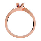 Anillo de Compromiso en Oro de 14K con Circonia - Amore Mio!