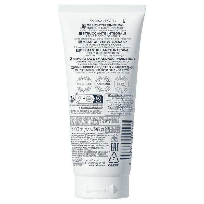Limpiador Facial Y T&oacute;nico Vichy Puret&eacute; Thermale... image number null