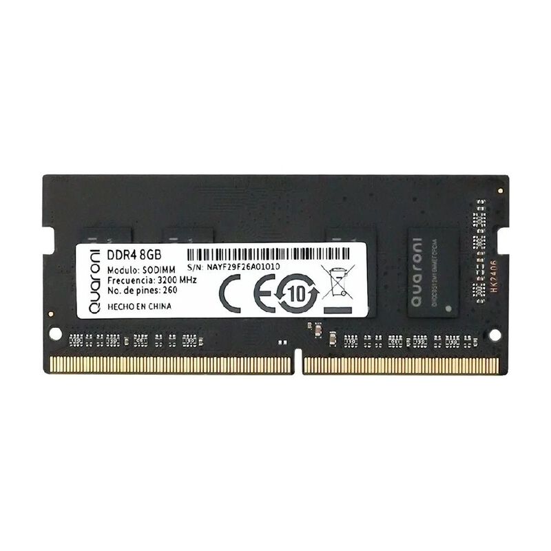 Memoria Ram Quaroni Qd4s08g1 8gb 3200mhz 260pin... image number null