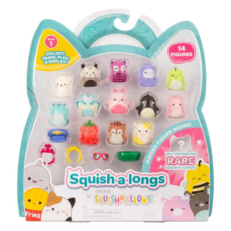 Mini-squish Squish-a-longs, Paquete De 14 Unida... image number null