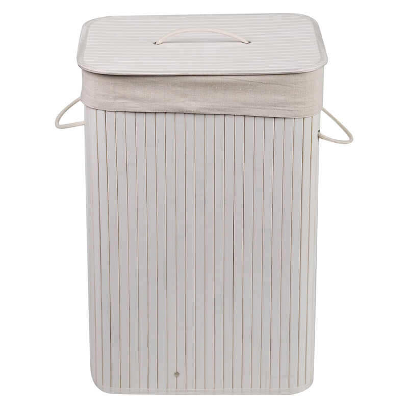 Cesto Plegable para Ropa Lo Necesito Bamb&uacute; Natu... image number null