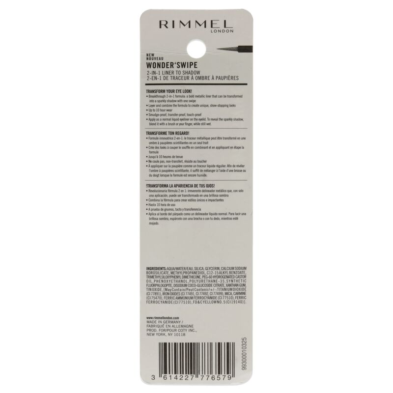 Delineador De Ojos Rimmel London Wonder Swipe 2... image number null