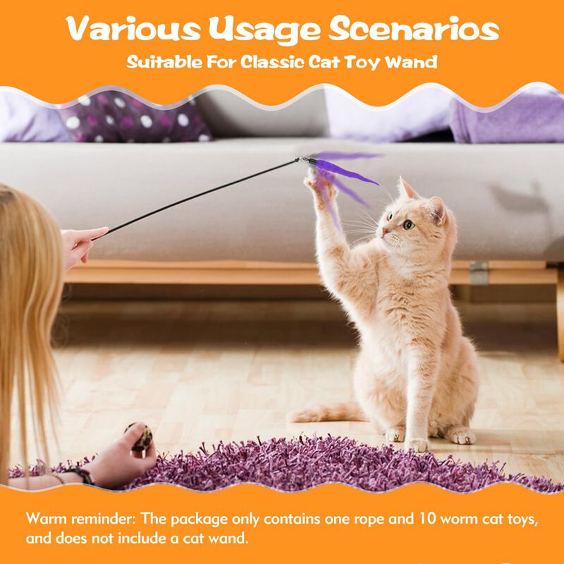 Kit De Recargas Kerros Fuzzy Worm Para Varita D... image number null