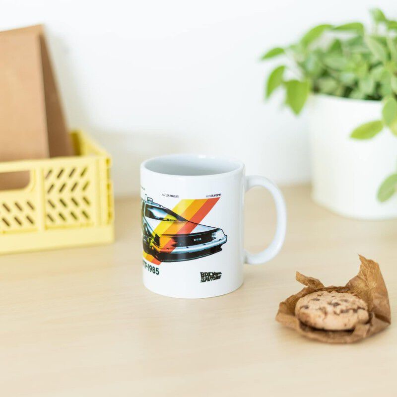 Taza Regreso Al Futuro 1985 Cer&aacute;mica 320 mls image number null