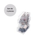 Set 4 Cajas Organizadoras para Zapatos de Dama
